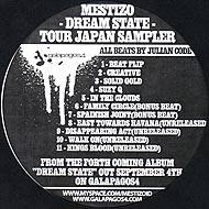 Mestizo "Dream State Tour Japan Sampler" (2007) / jazzy hip-hop