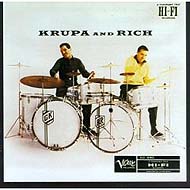 Gene Krupa & Buddy Rich "Krupa & Rich" (1955) / blues, jazz