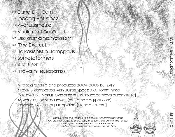 EvsY - Evsylocybine (2010) / psy-trance, progressive goa EvsY - Evsylocybine (2010) / psy-trance, progressive goa