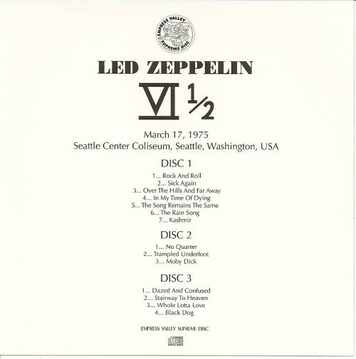 Led Zeppelin - Haven`t We Met Somewhere Before [Bootleg, 17.03.1975] (2011) / Hard Rock