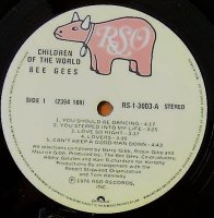 Bee Gees-Children of the world (1976) / vynil rip, disco
