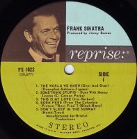 Frank Sinatra - The World We Knew (1967) magnitoalbom-rip/jazz,pop,retro