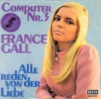 France Gall - 7'' Vinyl Singles 1965-1969 / Easy Listening, Pop, Swing, Schlager, 60s Go Go