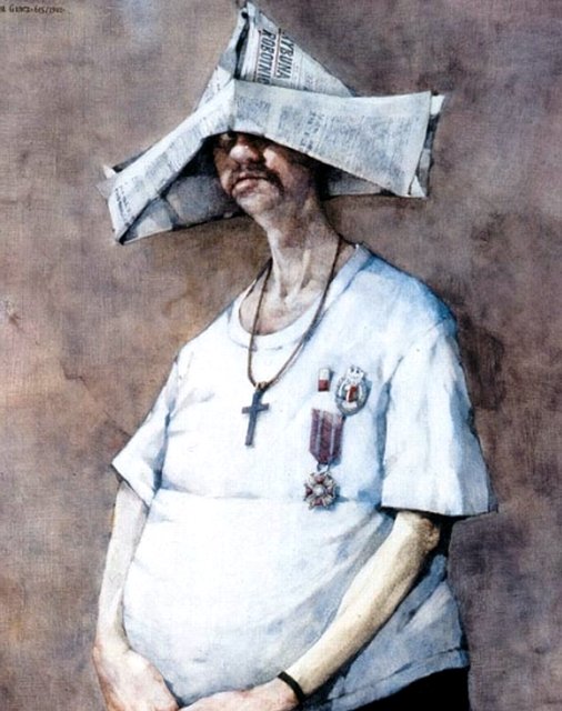 Ежи Дуда-Грач (Jerzy Duda-Gracz) и его странный мир / "Шопен", цикл "Голгофа".