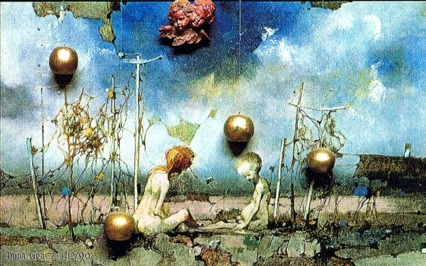 Ежи Дуда-Грач (Jerzy Duda-Gracz) и его странный мир / "Шопен", цикл "Голгофа".