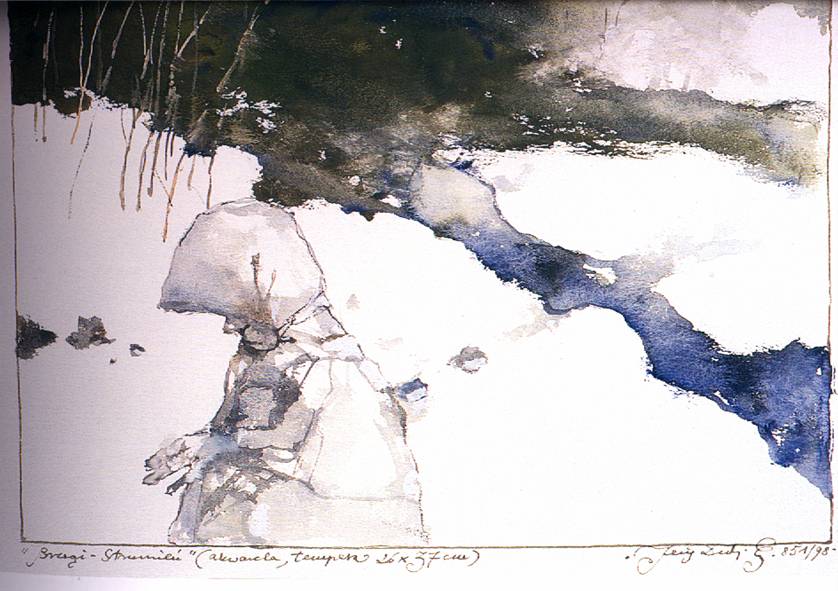 Ежи Дуда-Грач (Jerzy Duda-Gracz) и его странный мир / "Шопен", цикл "Голгофа".