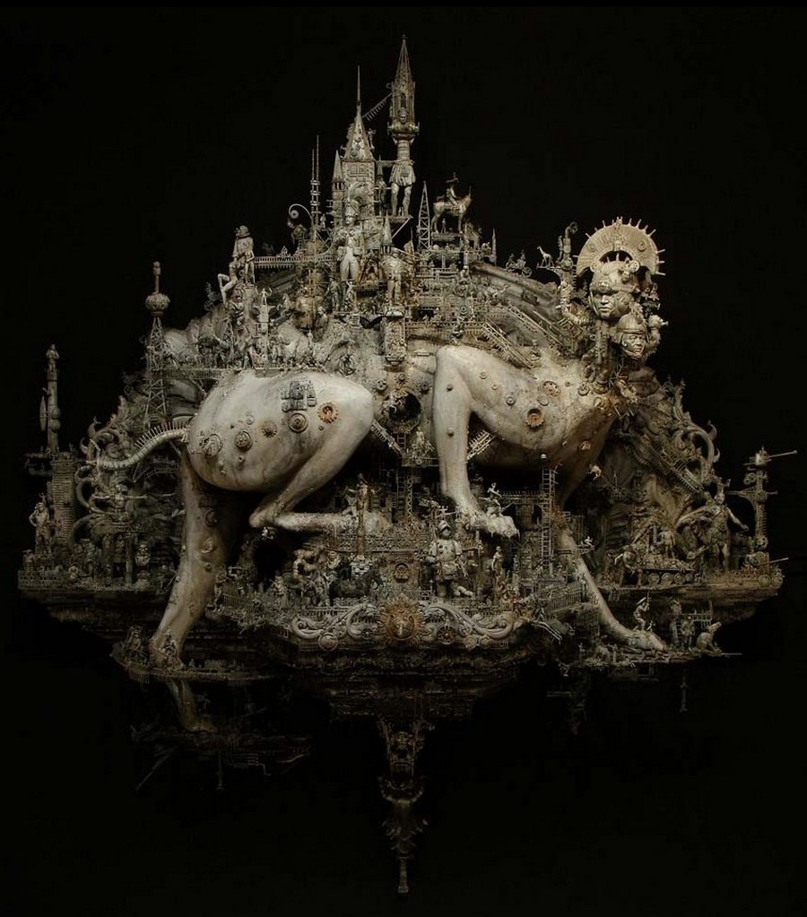 Загадочные работы Криса Кукси (Kris Kuksi)