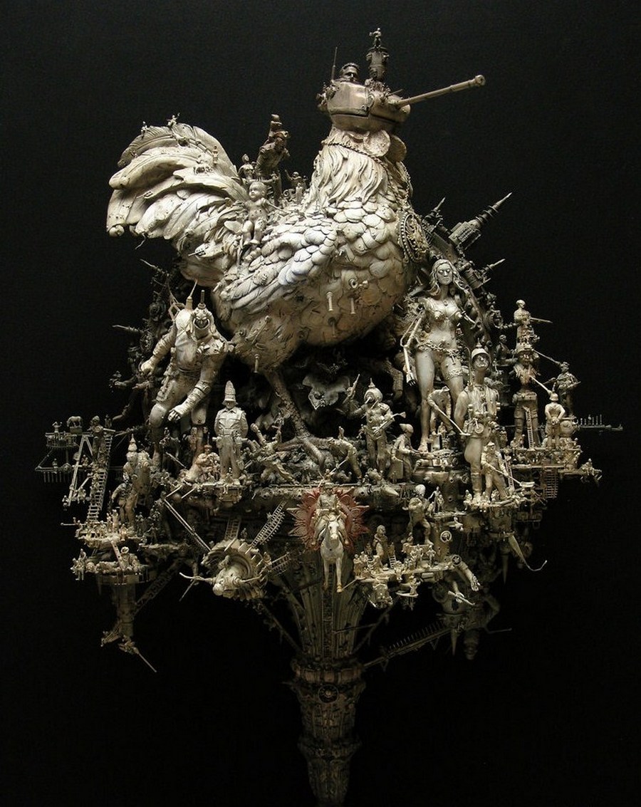 Загадочные работы Криса Кукси (Kris Kuksi)