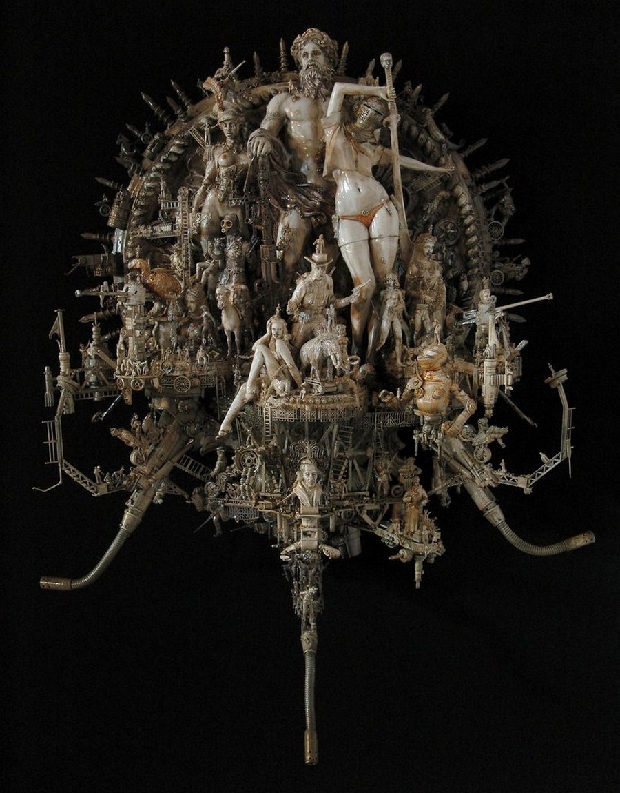 Загадочные работы Криса Кукси (Kris Kuksi)