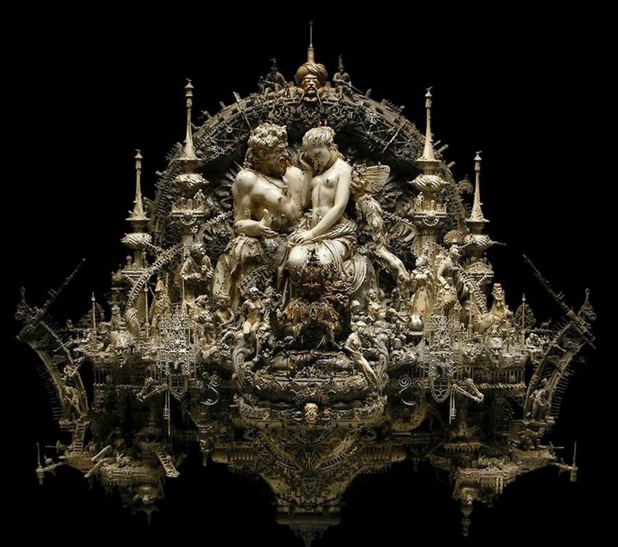 Загадочные работы Криса Кукси (Kris Kuksi)