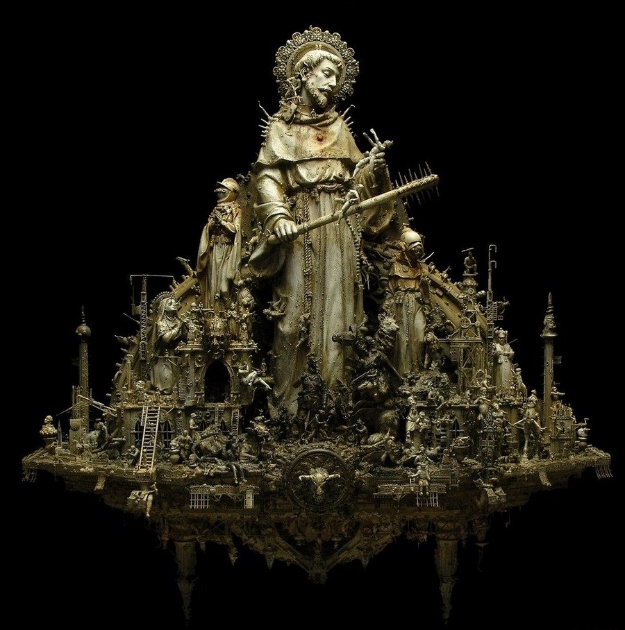 Загадочные работы Криса Кукси (Kris Kuksi)