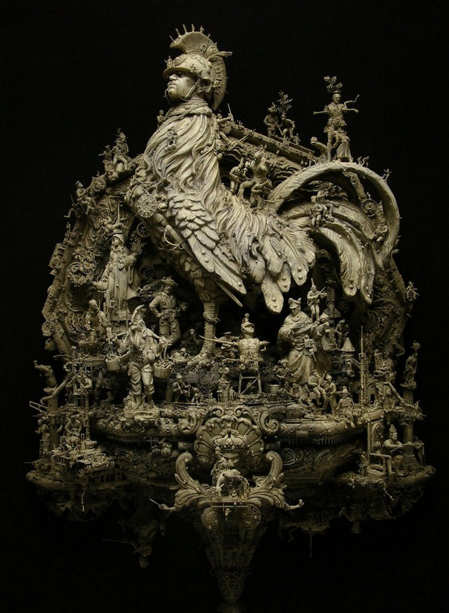 Загадочные работы Криса Кукси (Kris Kuksi)