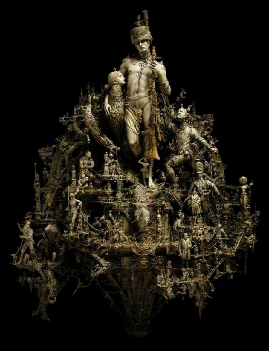 Загадочные работы Криса Кукси (Kris Kuksi)