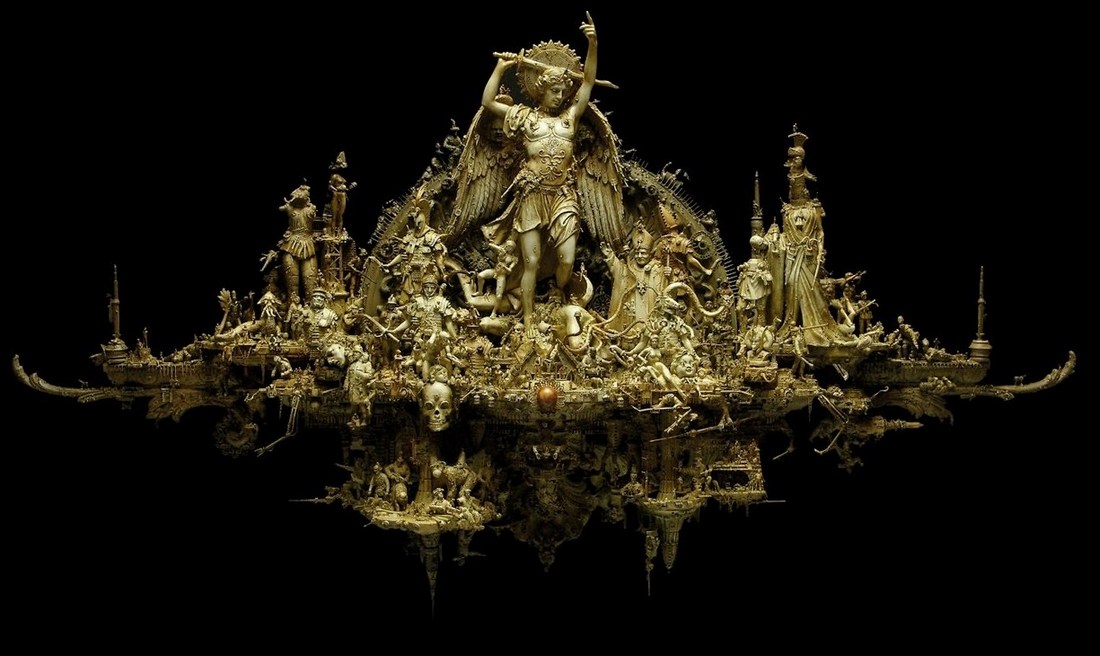 Загадочные работы Криса Кукси (Kris Kuksi)