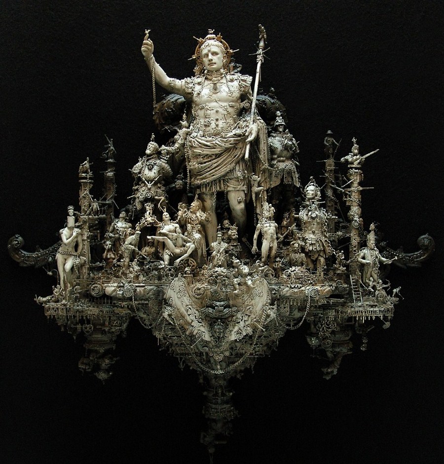 Загадочные работы Криса Кукси (Kris Kuksi)