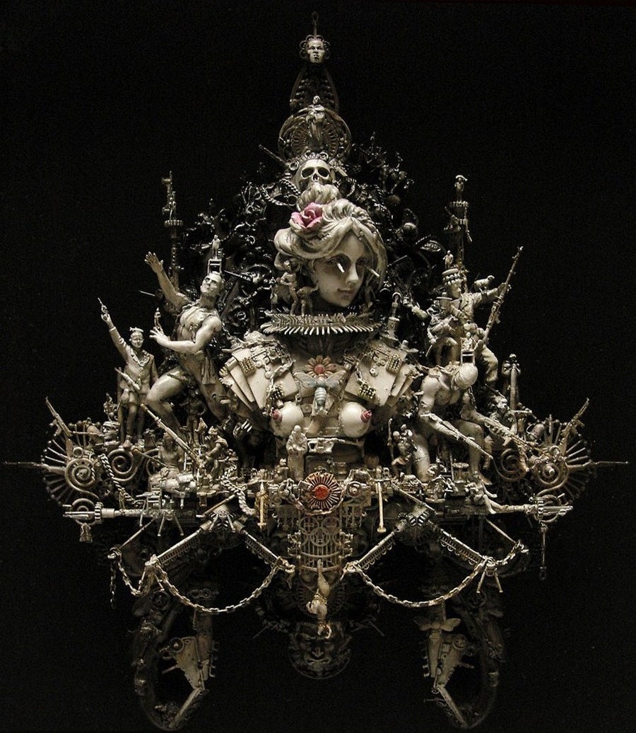 Загадочные работы Криса Кукси (Kris Kuksi)