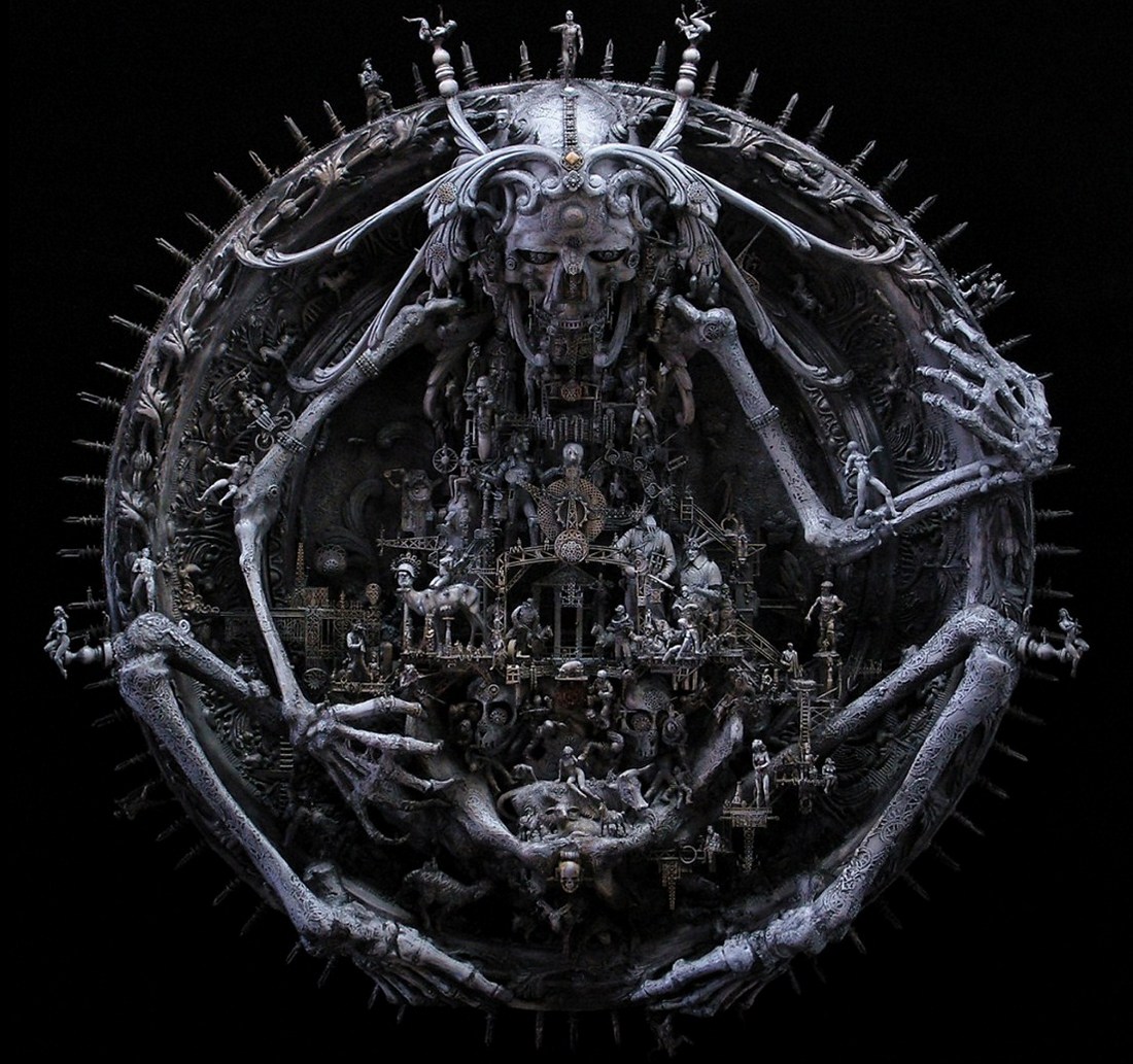 Загадочные работы Криса Кукси (Kris Kuksi)