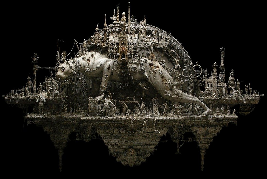 Загадочные работы Криса Кукси (Kris Kuksi)