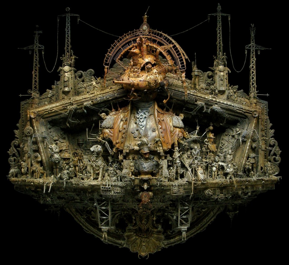 Загадочные работы Криса Кукси (Kris Kuksi)